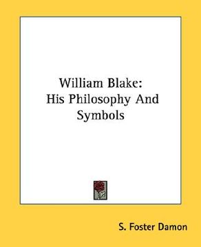 portada william blake: his philosophy and symbols