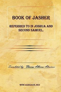 portada book of jasher referred to in joshua and second samuel. (en Inglés)
