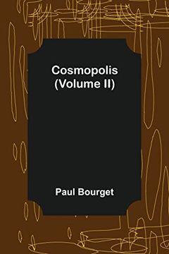 portada Cosmopolis (Volume ii) (in English)