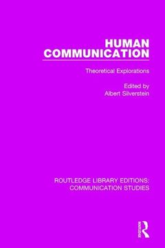 portada Human Communication: Theoretical Explorations (en Inglés)