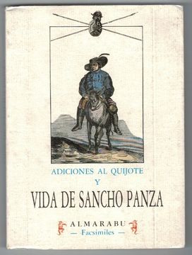 portada Adiciones al Quijote y Vida de  Sancho Panza