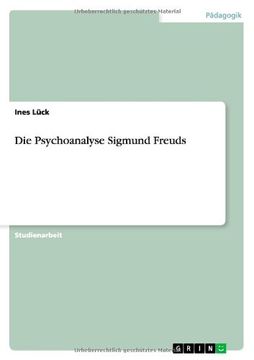 portada Die Psychoanalyse Sigmund Freuds