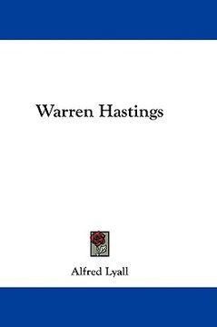 portada warren hastings (en Inglés)