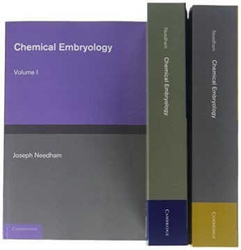 portada Chemical Embryology 3 Volume set (en Inglés)