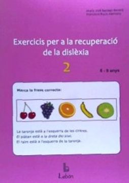 portada Exercicios per a la recuperació de la dislèxia-2 (in Catalá)