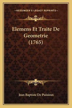 portada Elemens Et Traite De Geometrie (1765) (en Francés)