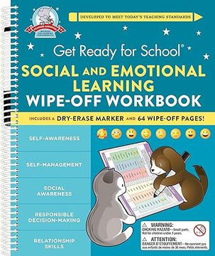 portada Get Ready for School: Social and Emotional Learning Wipe-Off Workbook (in English)