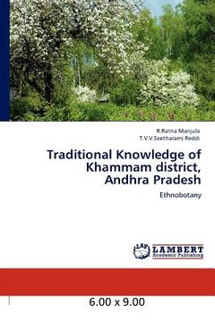 portada traditional knowledge of khammam district, andhra pradesh (en Inglés)