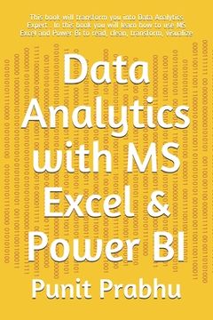 portada Data Analytics with MS Excel & Power BI: This book will transform you into Data Analytics Expert . In this book you will learn how to use MS Excel and