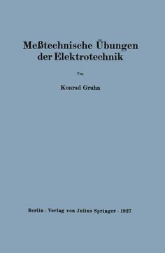 portada Meßtechnische Übungen der Elektrotechnik
