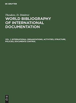 portada International Organizations, Activities, Structure, Policies, Documents Control (en Alemán)
