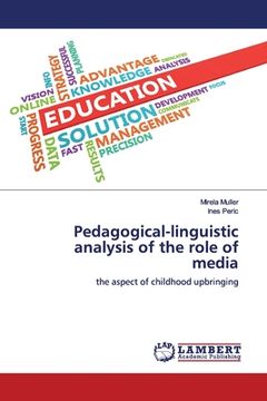 portada Pedagogical-linguistic analysis of the role of media