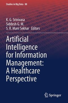 portada Artificial Intelligence for Information Management: A Healthcare Perspective (en Inglés)