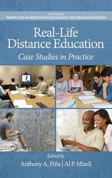 portada Real-Life Distance Education: Case Studies in Practice (Hc) (en Inglés)
