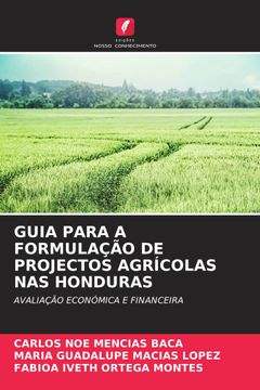 portada Guia Para a Formulação de Projectos Agrícolas nas Honduras