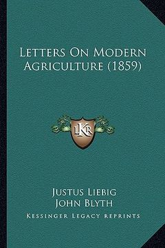 portada letters on modern agriculture (1859) (en Inglés)