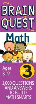 portada Brain Quest Math Basics,Grade 3, Ages 8-9, 1000 Questions & Answers to Build Math Smarts 