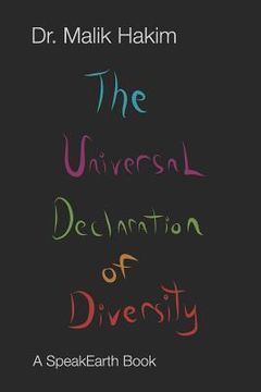 portada Universal Declaration of Diversity: The Black and White Edition (in English)