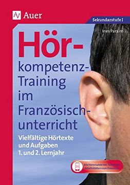 portada Hörkompetenz-Training im Französischunterricht 1-2: Vielfältige Hörtexte und Aufgaben (5. Und 6. Klasse) (en Alemán)