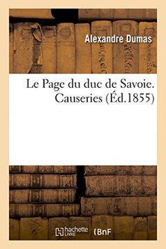 portada Le Page du duc de Savoie. Causeries (Litterature)