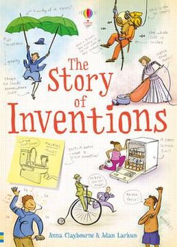 portada the story of inventions. anna claybourne (en Inglés)