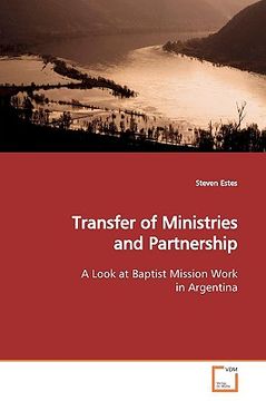 portada transfer of ministries and partnership