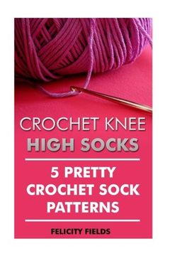 portada Crochet Knee High Socks: 5 Pretty Crochet Sock Patterns