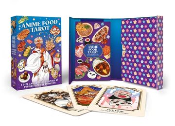 portada Anime Food Tarot: A Deck and Guidebook Inspired by Popular Japanese Animation (en Inglés)