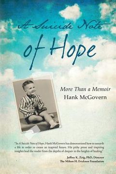 portada A Suicide Note of Hope: More Than a Memoir (en Inglés)