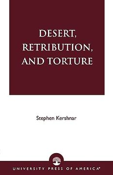 portada desert, retribution, and torture (en Inglés)