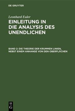 portada Die Theorie der Krummen Linien, Nebst Einem Anhange von den Oberflächen (in German)