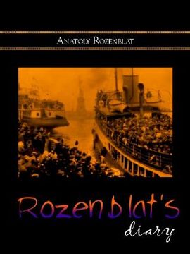portada rozenblat's diary (en Inglés)