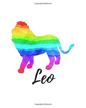 portada Leo: Leo Cornell Notes Rainbow (in English)