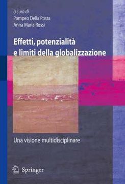portada Effetti, Potenzialità E Limiti Della Globalizzazione: Una Visione Multidisciplinare (in Italian)