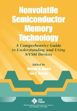 portada nonvolatile semiconductor memory technology: a comprehensive guide to understanding and using nvsm devices (en Inglés)