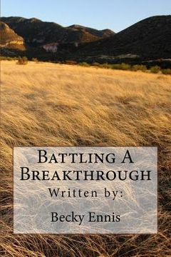 portada Battling A Breakthrough (in English)