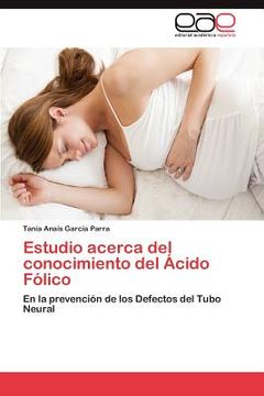 portada estudio acerca del conocimiento del cido f lico (in Spanish)