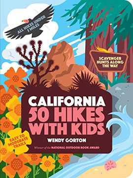 portada 50 Hikes With Kids California [Idioma Inglés] 