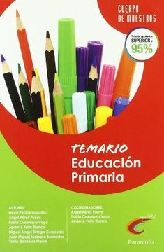temario educacion primaria opositores al cuerpo de maestros