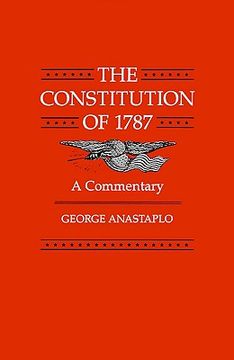 portada the constitution of 1787: a commentary