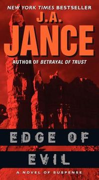 portada edge of evil: a novel of suspense