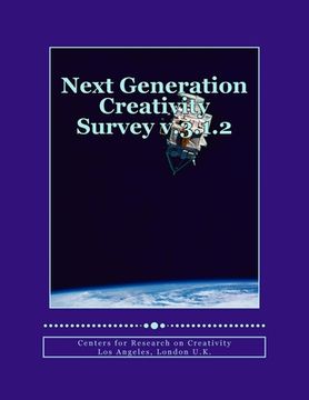 portada Next Generation Creativity Survey v.3.1.2: Measuring Creative Behavior and Motivation in the Arts and Sciences (en Inglés)