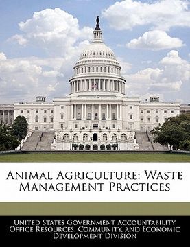 portada animal agriculture: waste management practices