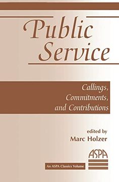 portada Public Service: Callings, Commitments and Contributions (en Inglés)