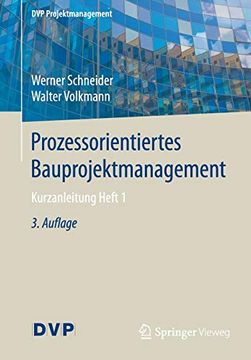 portada Prozessorientiertes Bauprojektmanagement: Kurzanleitung Heft 1 (Dvp Projektmanagement) (en Alemán)