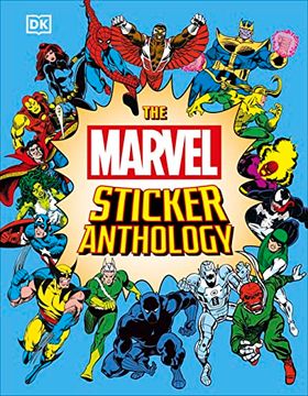 portada Marvel Sticker Anthology (dk Sticker Anthology) (en Inglés)