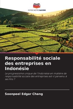 portada Responsabilité sociale des entreprises en Indonésie (en Francés)