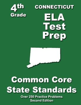 portada Connecticut 4th Grade ELA Test Prep: Common Core Learning Standards