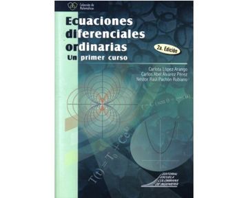 portada Ecuaciones Diferenciales Ordinarias un Primer Curso (in Spanish)