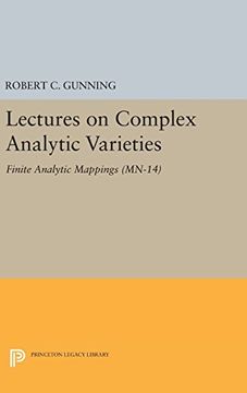 portada Lectures on Complex Analytic Varieties: Finite Analytic Mappings (Mn-14) (Mathematical Notes) (en Inglés)